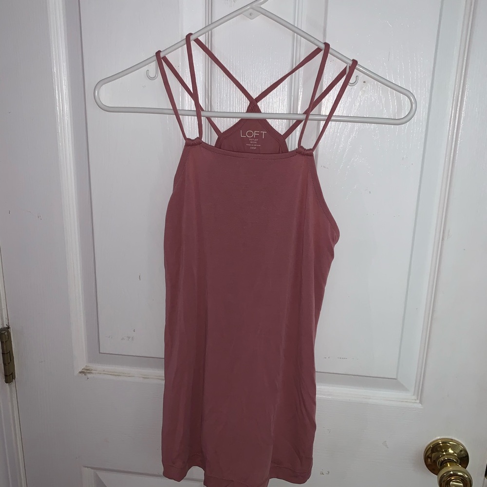 Strappy tank top (Loft)